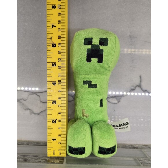 Minecraft Creeper Plush Toy Mojang 7" Stuffed Animal 2014 Video Game Figure - Picture 5 of 7